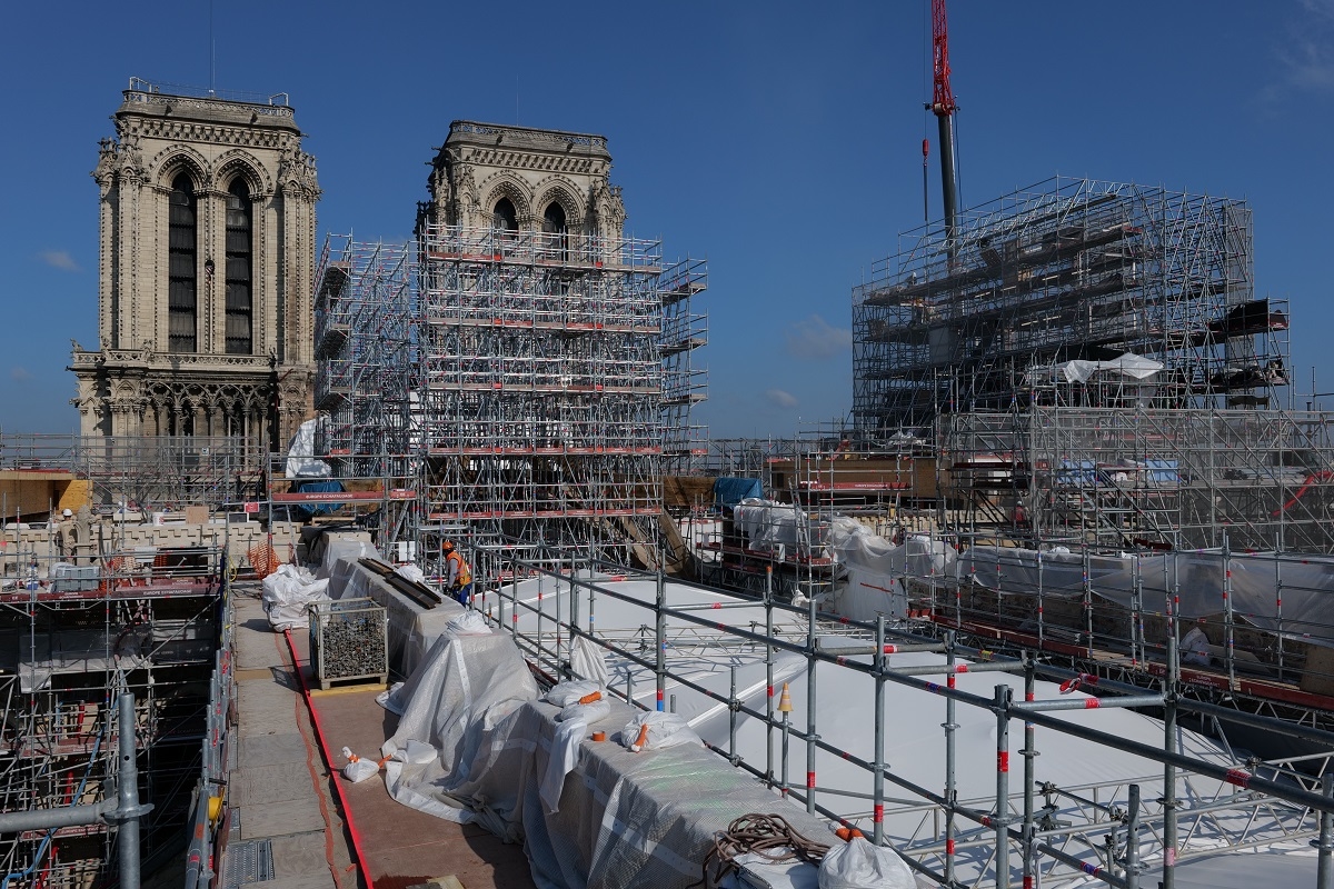 Cattedrale di Notre-Dame © Romaric Toussaint / Rebâtir Notre-Dame de Paris