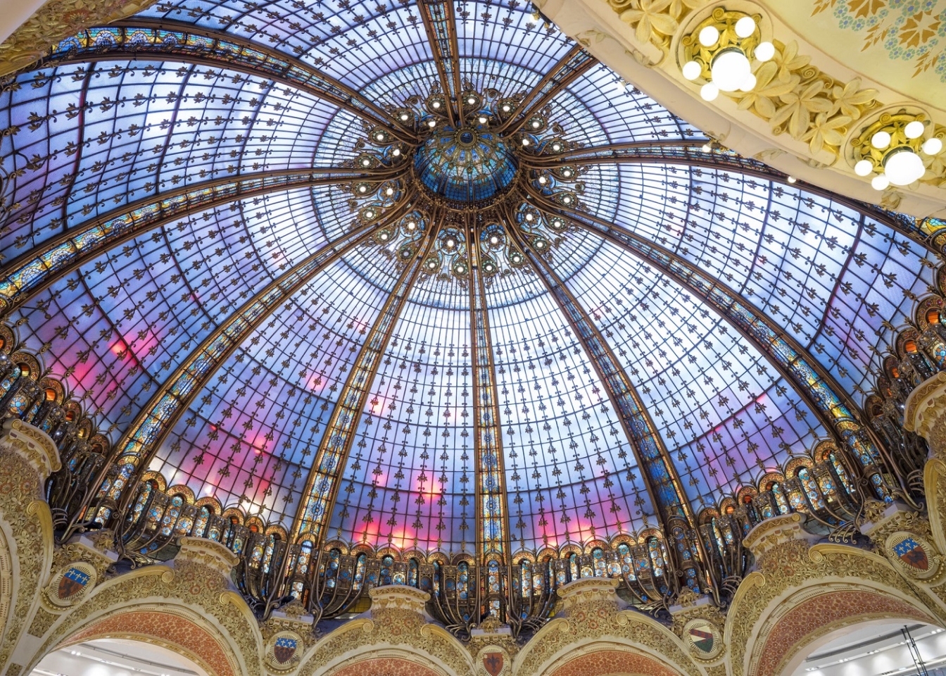 Cupola Galeries Lafayette © Galeries Lafayette Haussmann