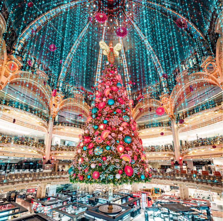 Albero di Natale Galeries LaFayette 2018