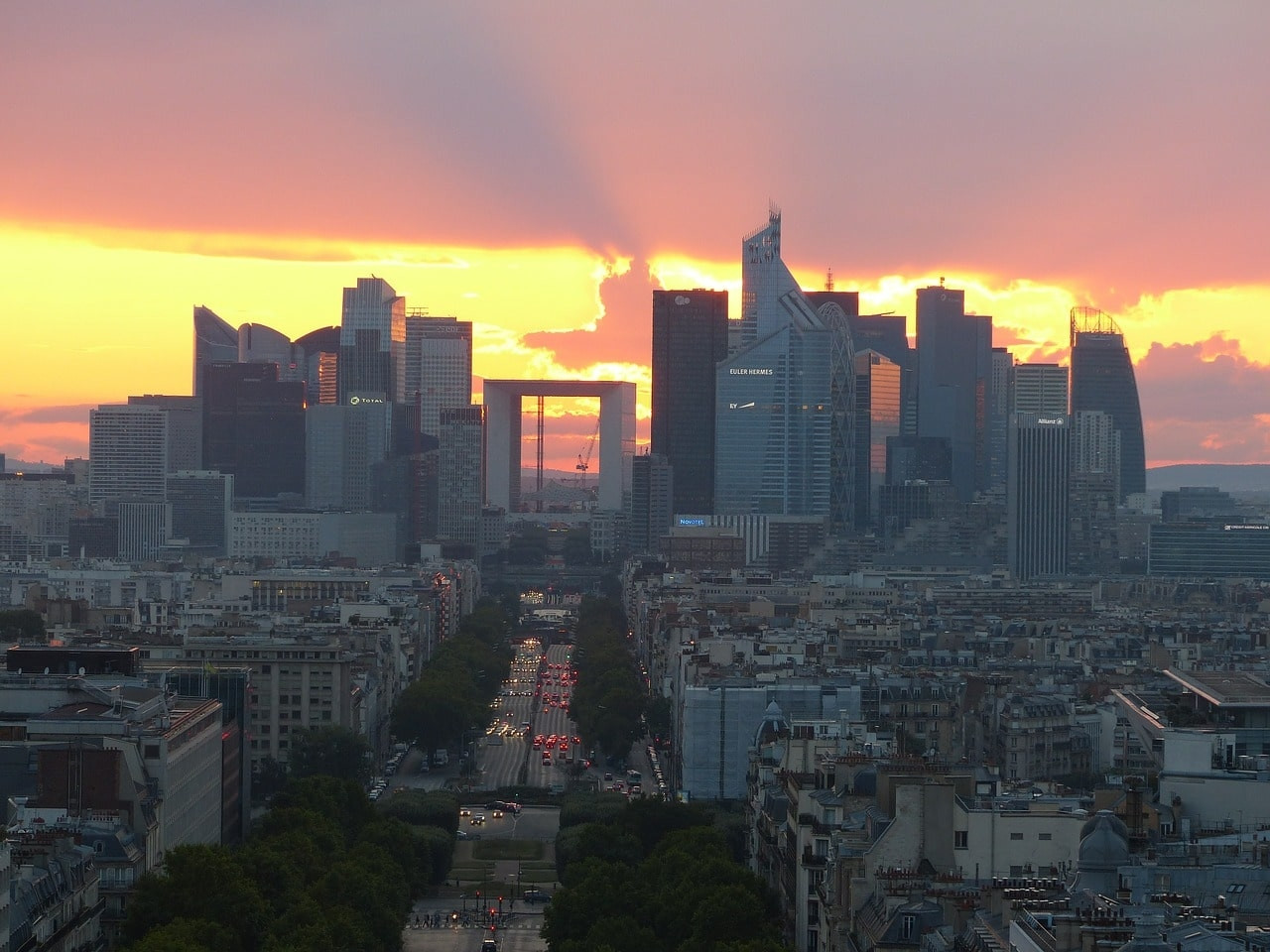 Il quartiere de La Défense di Parigi - © photo via pixabay.com