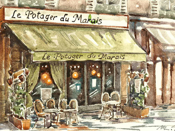 Le Potager du Marais - ristorante vegano Parigi