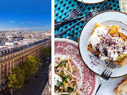 Creatures - ristorante vegetariano all'ultimo piano di Galeries Lafayette Haussmann