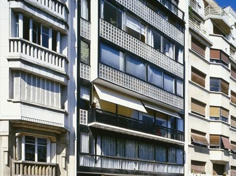 Appartement de Le Corbusier Photo : Olivier Martin-Gambier 2005 © FLC/ADAGP
