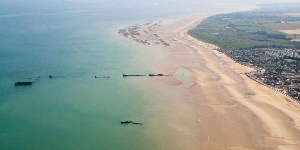 Spiagge dello sbarco Normandia