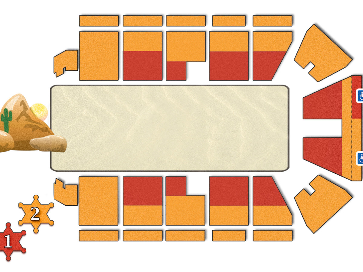 Pianta categorie dello spettacolo Buffalo Bill's Wild West Show