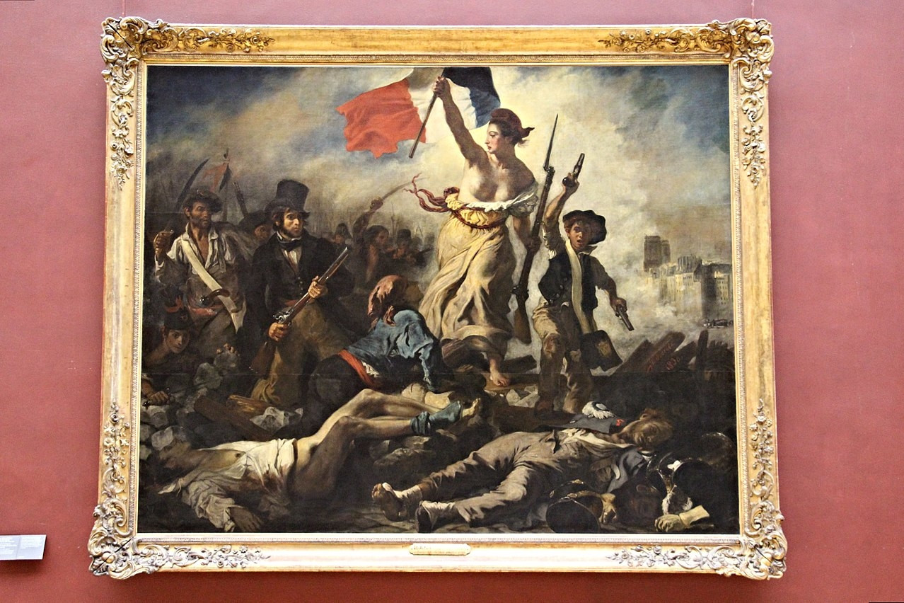 Libertà che guida il Popolo - Eugène Delacroix Museo del Louvre Parigi