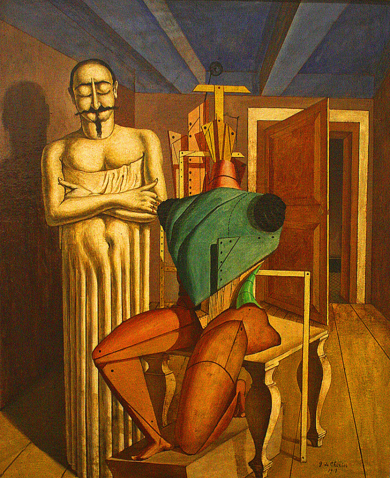 Il Ritornante - Giorgio De Chirico Centre Pompidou FLICKR © Frans Vandewalle