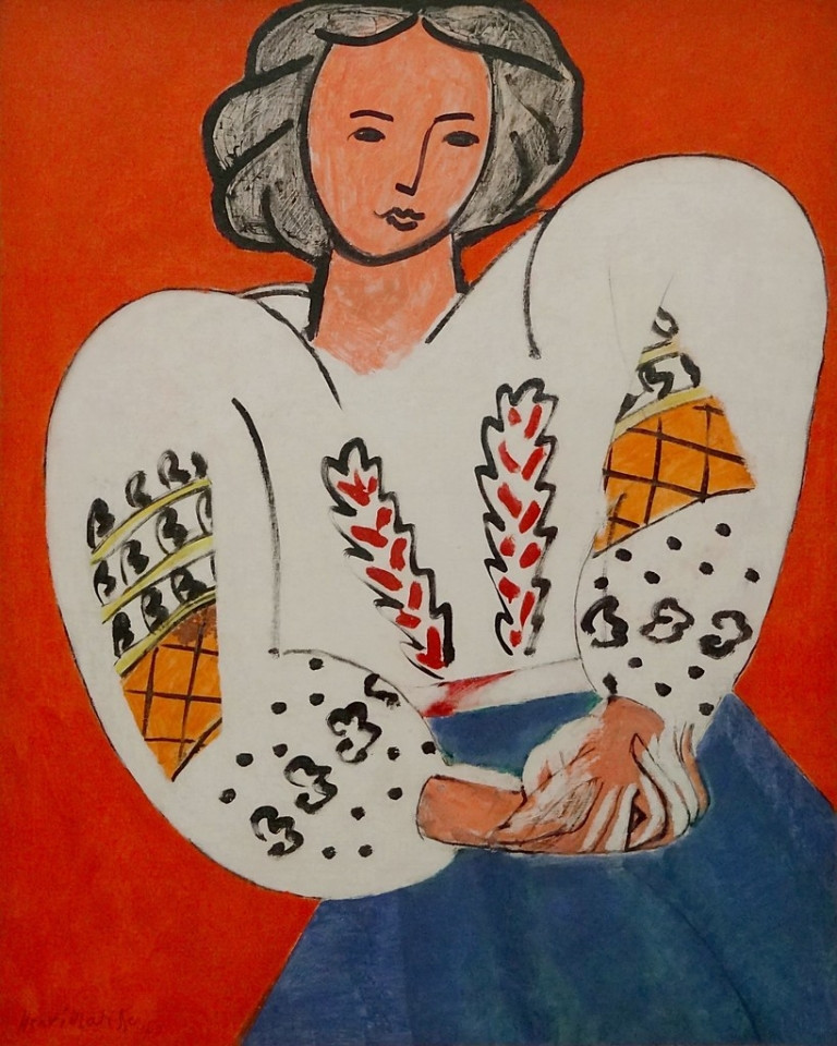 La camicetta rumena - Henri Matisse Centre Pompidou FLICKR © Grégory Lejeune