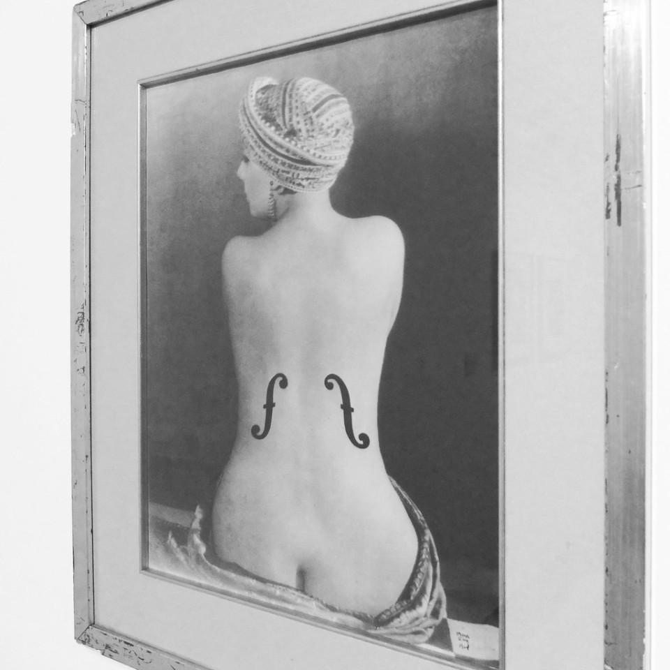Il violino di Ingres - Man Ray Centre Pompidou FLICKR © Fabio Omero
