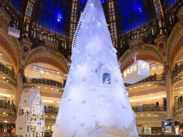 Albero di Natale Galeries Lafayette 2016