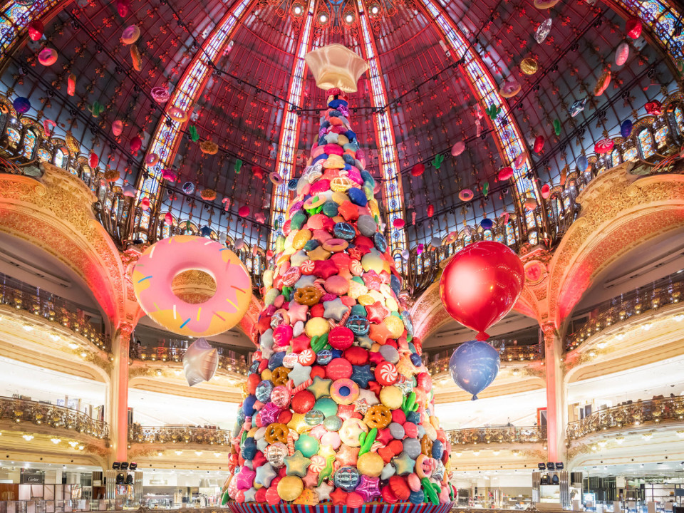 Albero di Natale Galeries Lafayette 2017
