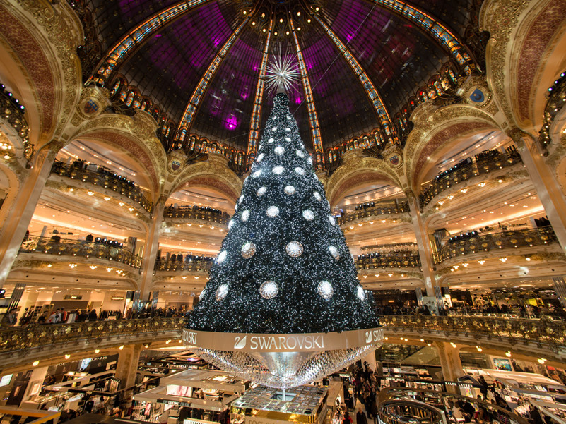 Albero di Natale Galeries Lafayette 2012