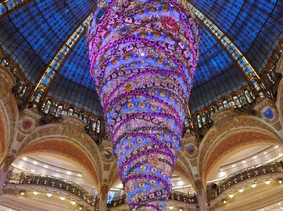 Albero di Natale Galeries Lafayette 2014