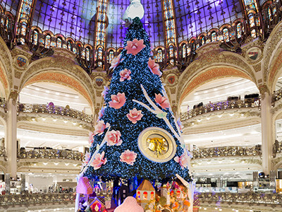 Albero di Natale Galeries Lafayette 2013