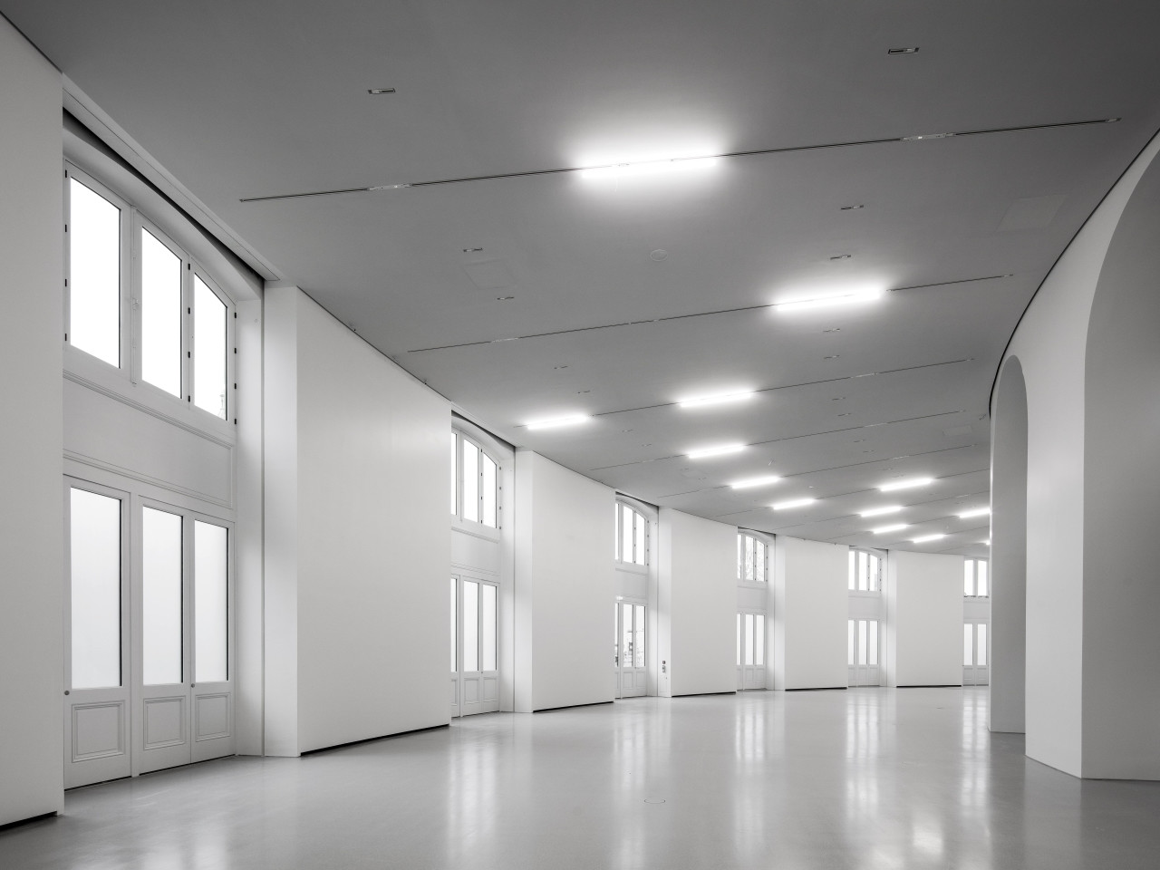 Galerie d'exposition, mars 2020 - Bourse de Commerce - Pinault Collection © Photo Patrick Tourneboeuf