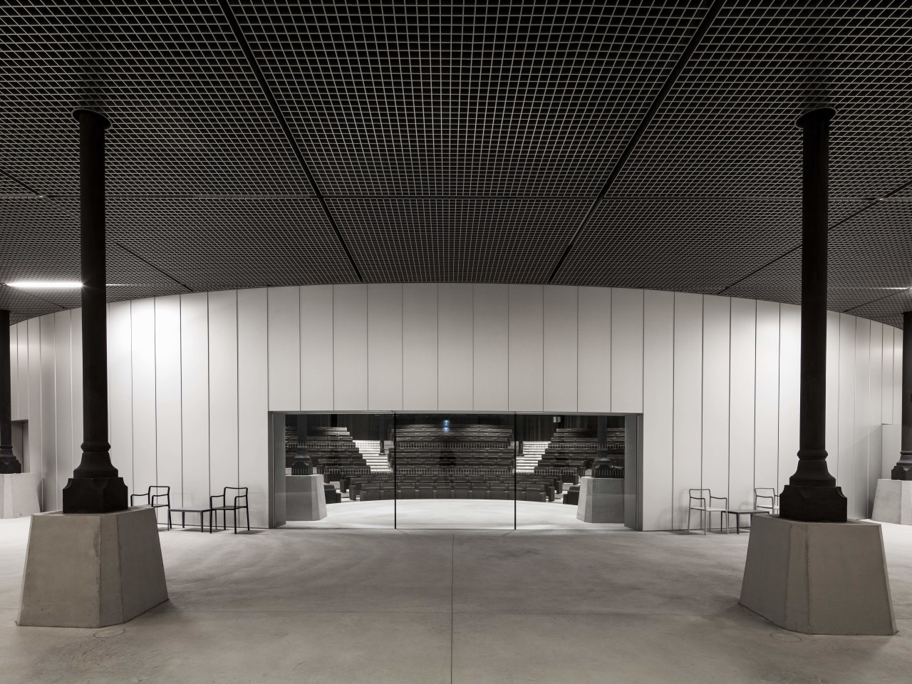 Auditorium, Mars 2020 -  Bourse de Commerce - Pinault Collection © Photo Patrick Tourneboeuf
