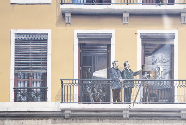 Fresque des Lyonnais Célèbres © ONLYLYON TOURISME https://traveltrade.lyon-france.com/