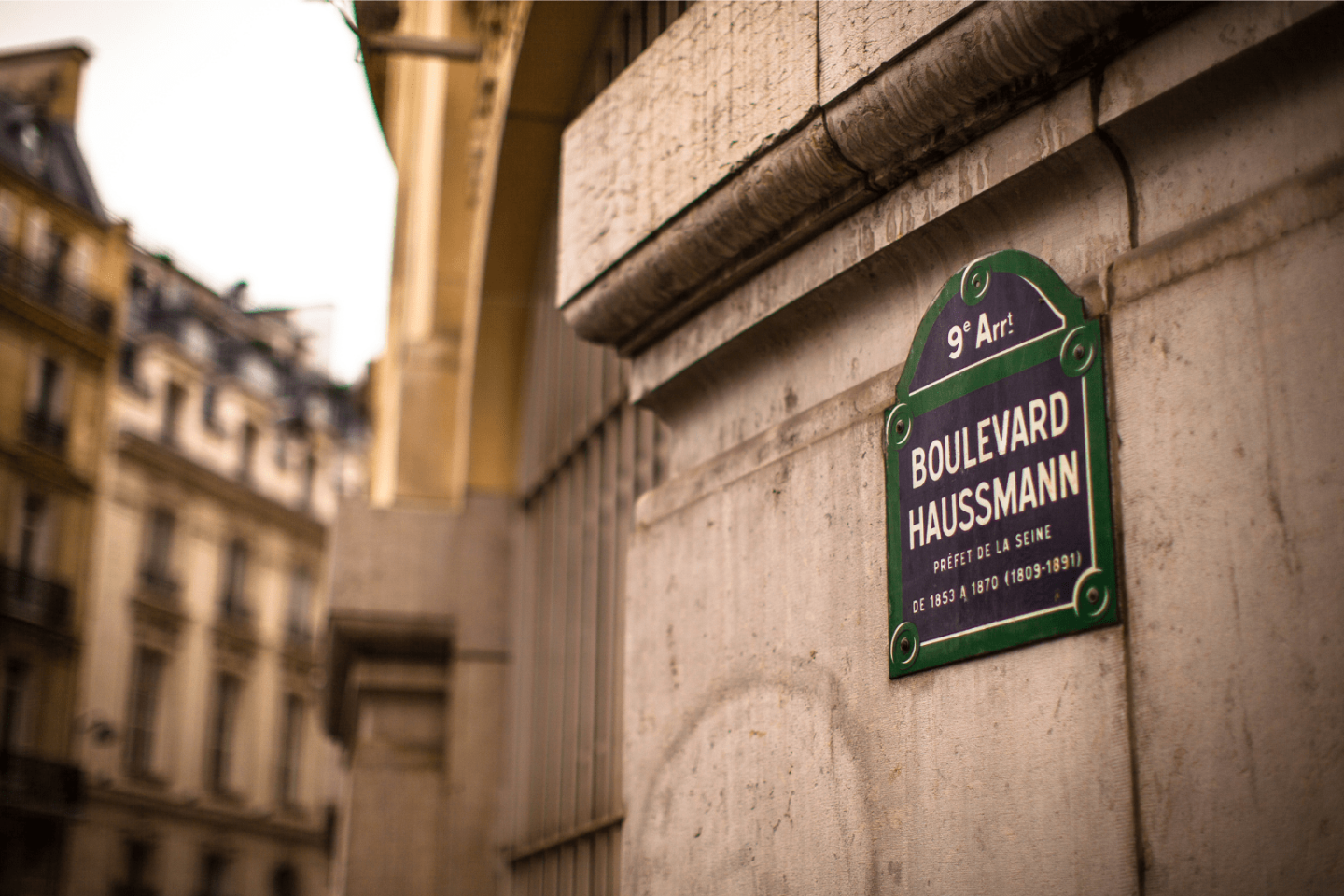 Boulevard Haussmann © Canva