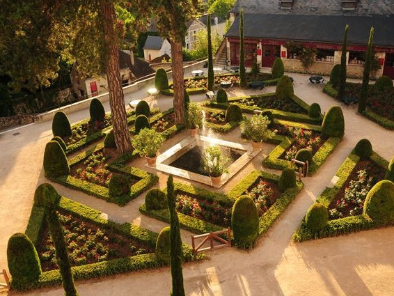 La terrasse Renaissance au Château du Clos Lucé