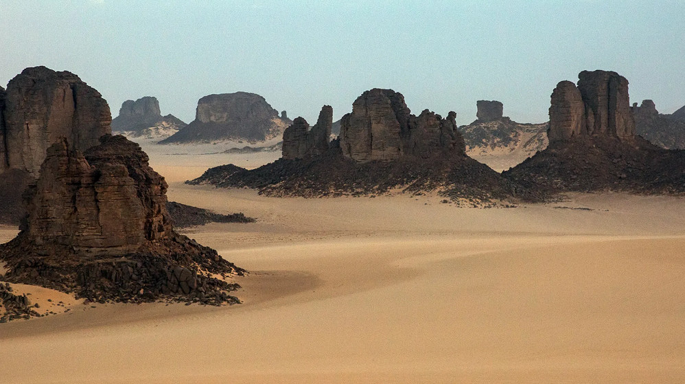 Tassili n'Ajjer, désert du Sahara, Algérie © Muséum national d'Histoire naturelle