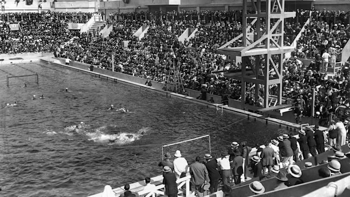 Pallanuoto ai Giochi Olimpici di Parigi 1924 © Getty Images