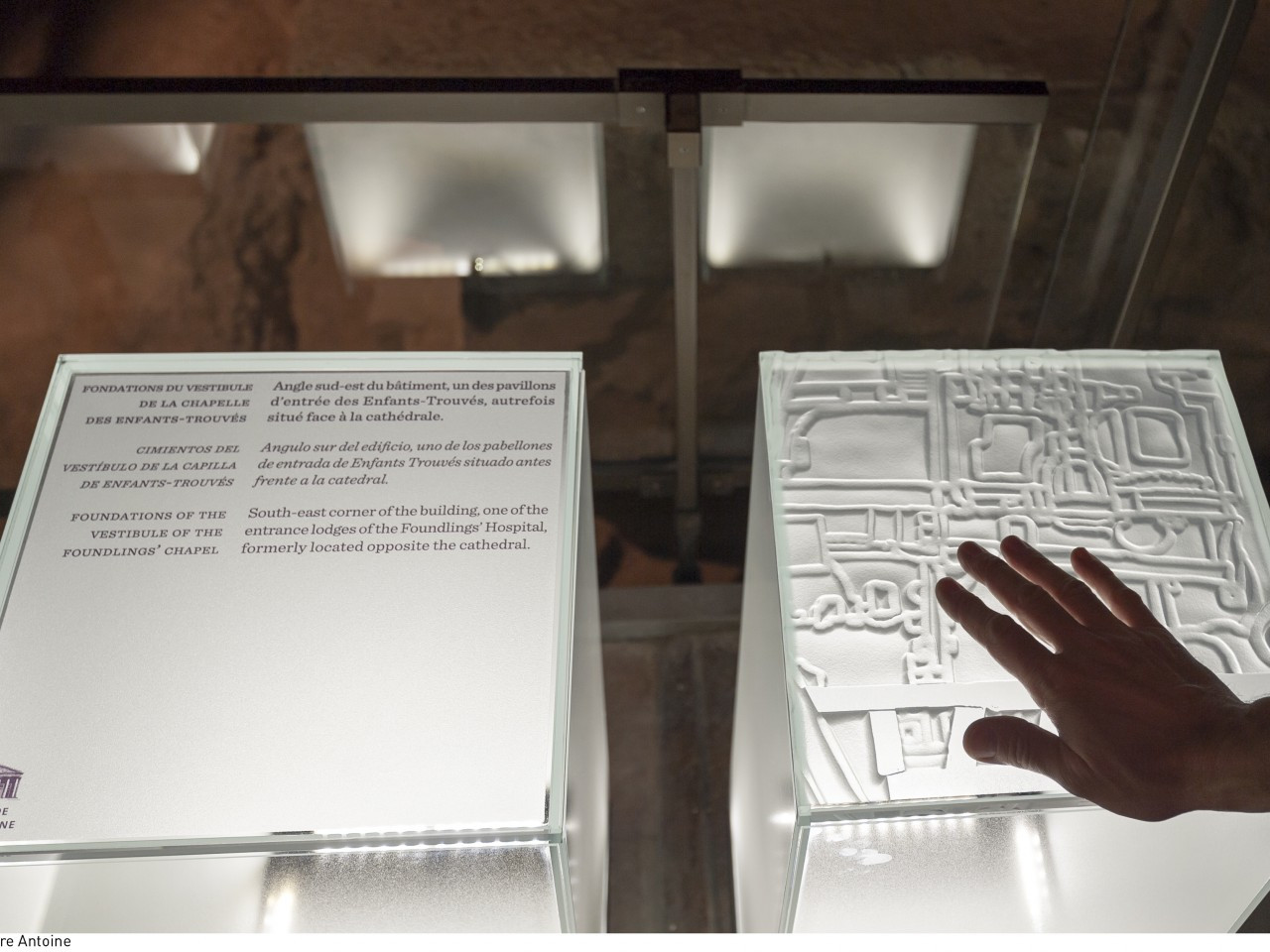 Crypte du parvis Notre Dame - © Pierre Antoine