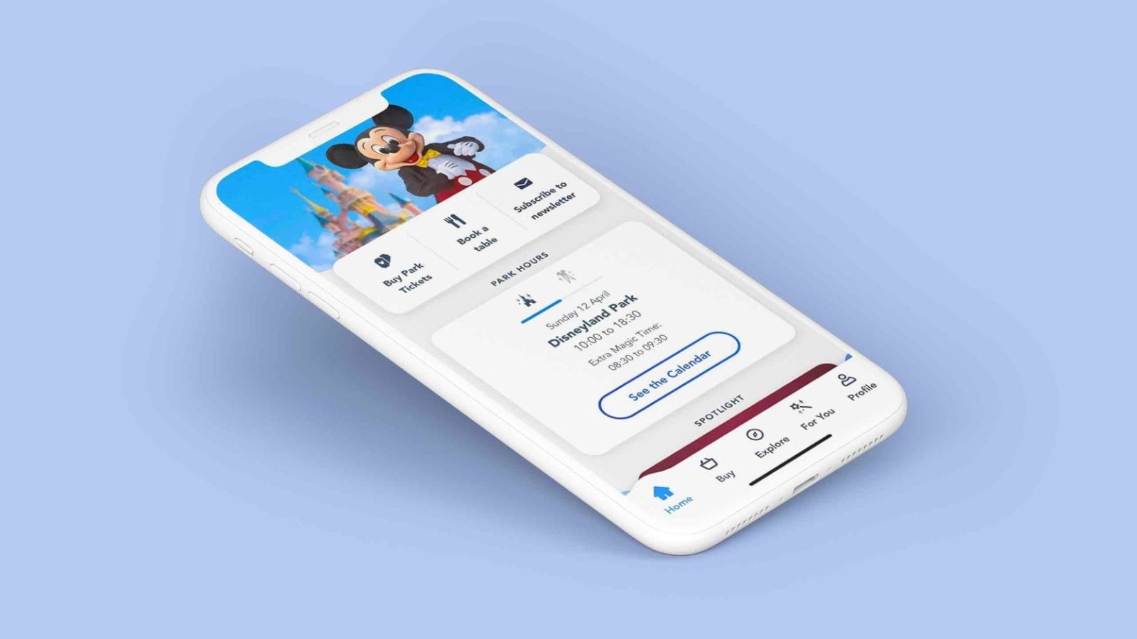 App Disneyland Paris © Disneyland Paris