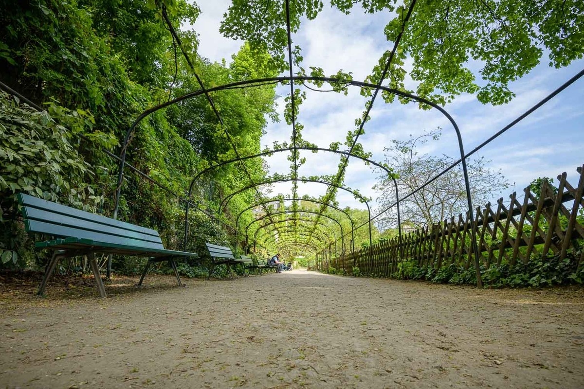 Jardin Catherine Labouré © Frédéric Combeau / Ville de Paris