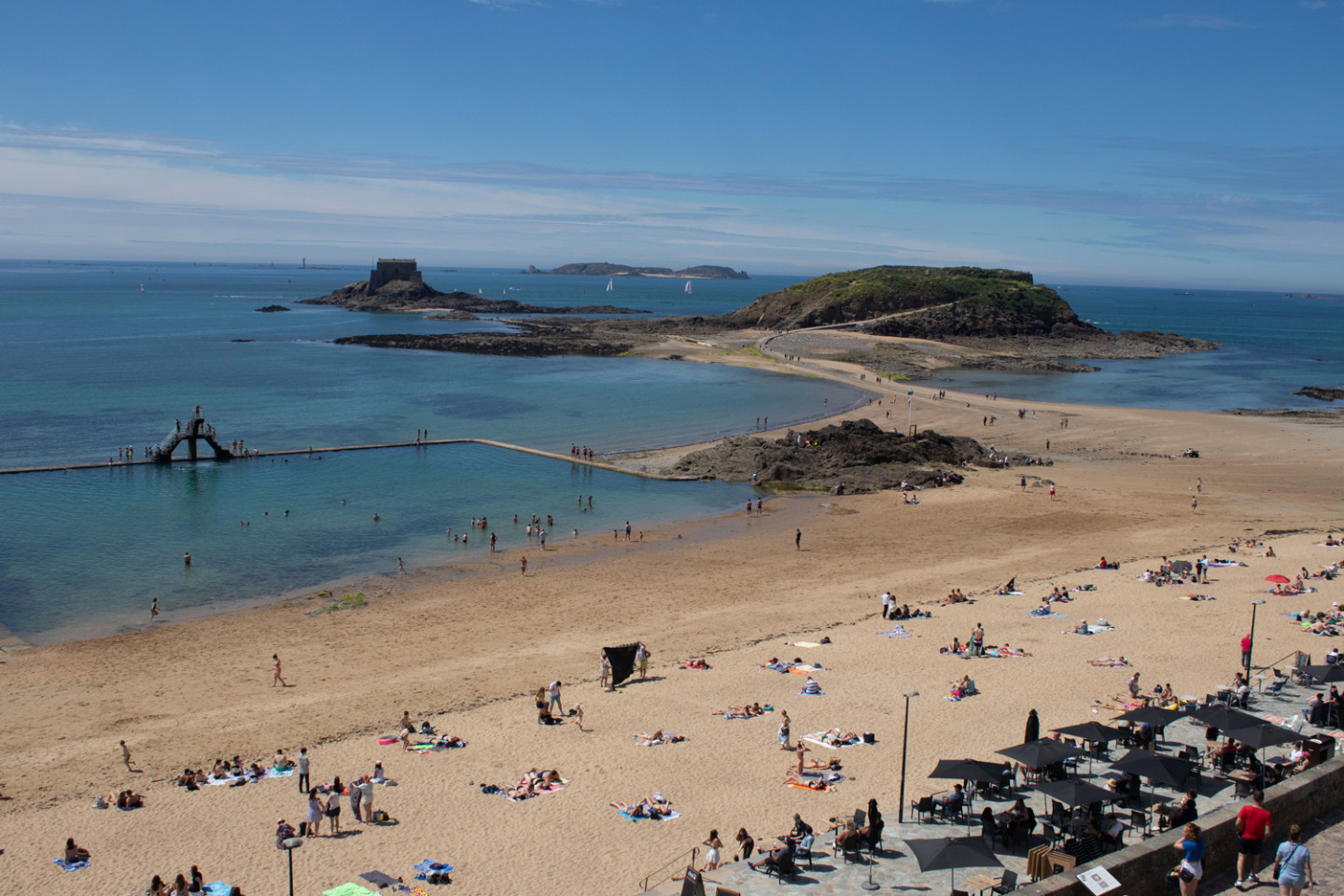 Plage de Bon Secours © Ville de Saint-Malo