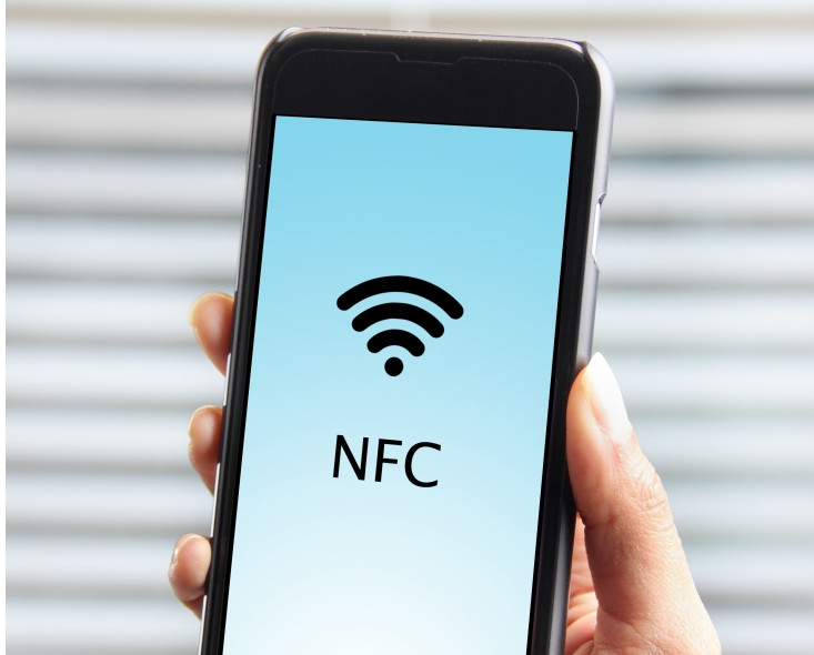 Cellulare con tecnologia dati NFC