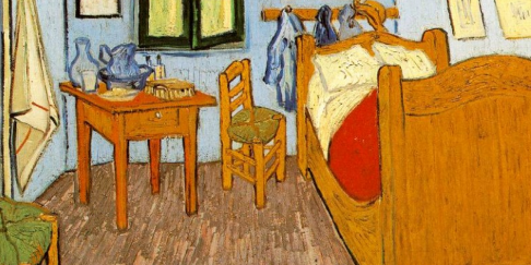 La stanza di Van Gogh ad Arles - Museo d'Orsay
