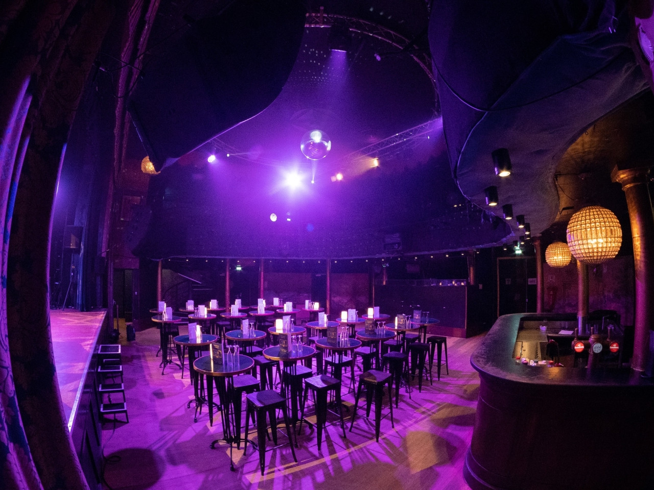 © Madame Arthur - La vista all'interno del Madame Arthur