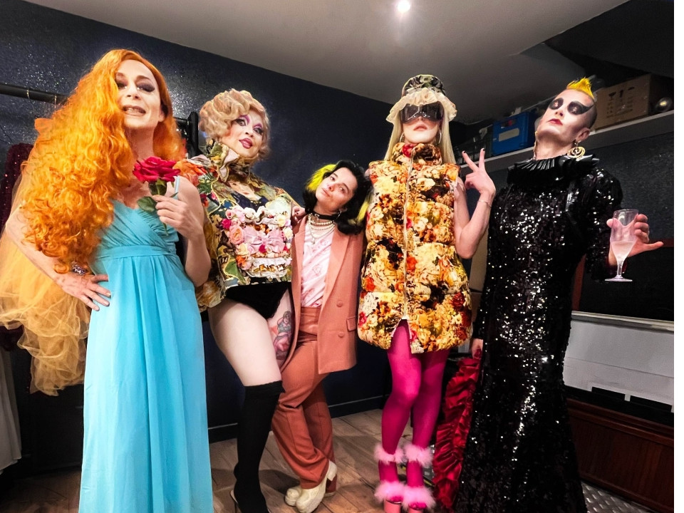 © Madame Arthur - Alcuni artisti di scena