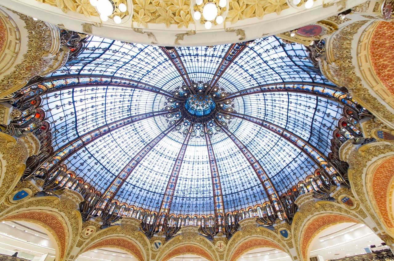 Coupole Galeries Lafayette © Galeries Lafayette Haussmann