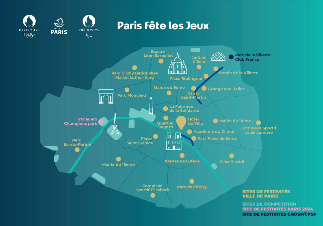 Paris fête les Jeux