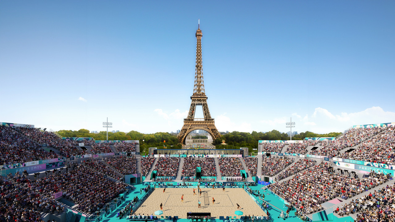 Stade Tour Eiffel © Paris 2024