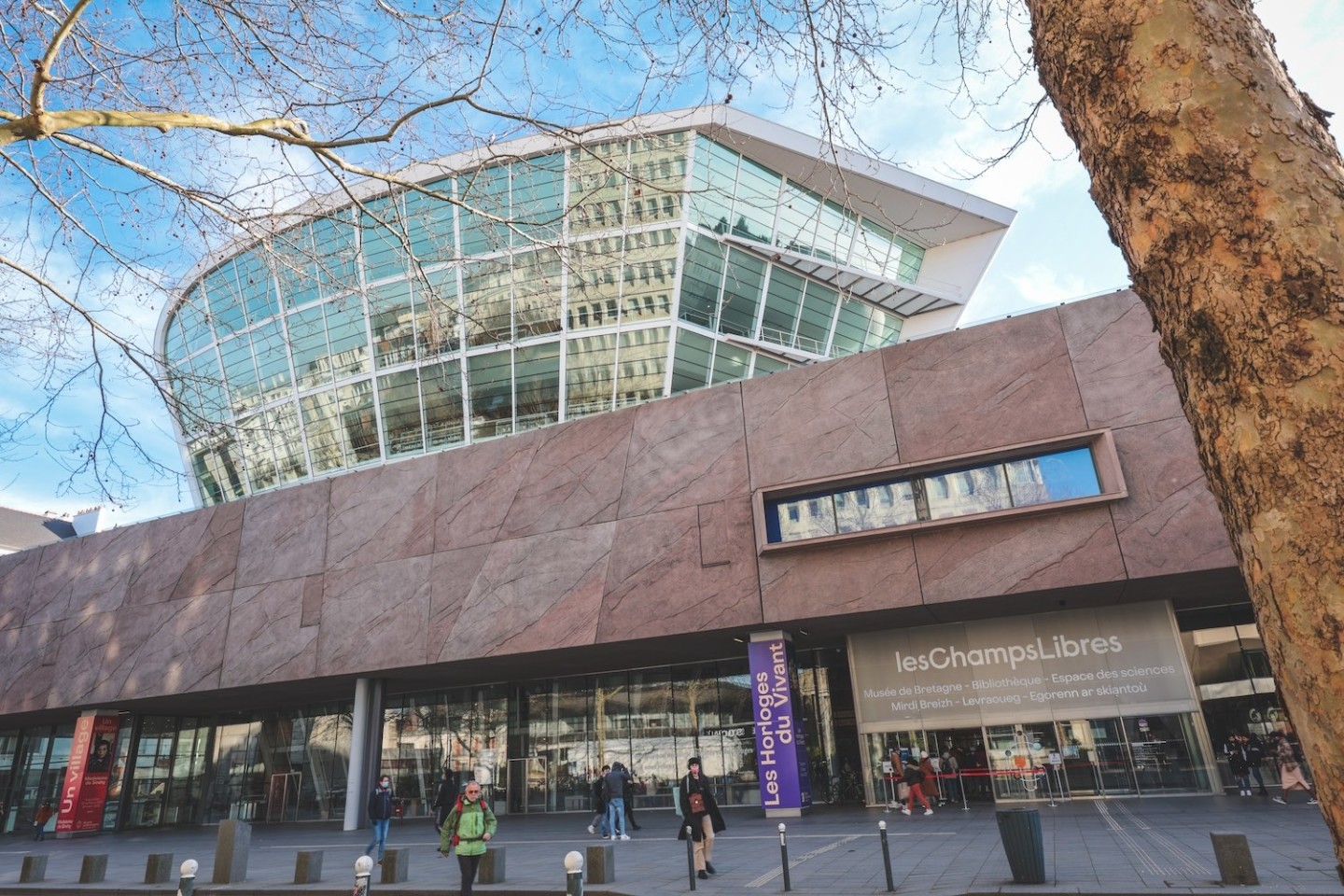 Les Champs Libres Rennes © Destination Rennes