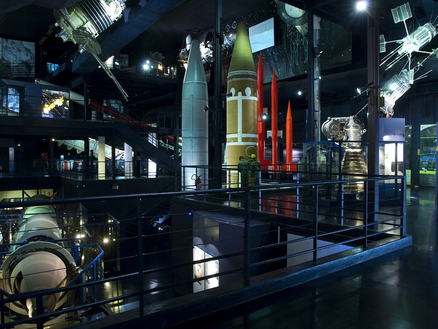 MAE - Hall Espace © Musée de l'Air et de l'Espace - Le Bourget  Alexandre Fernandes