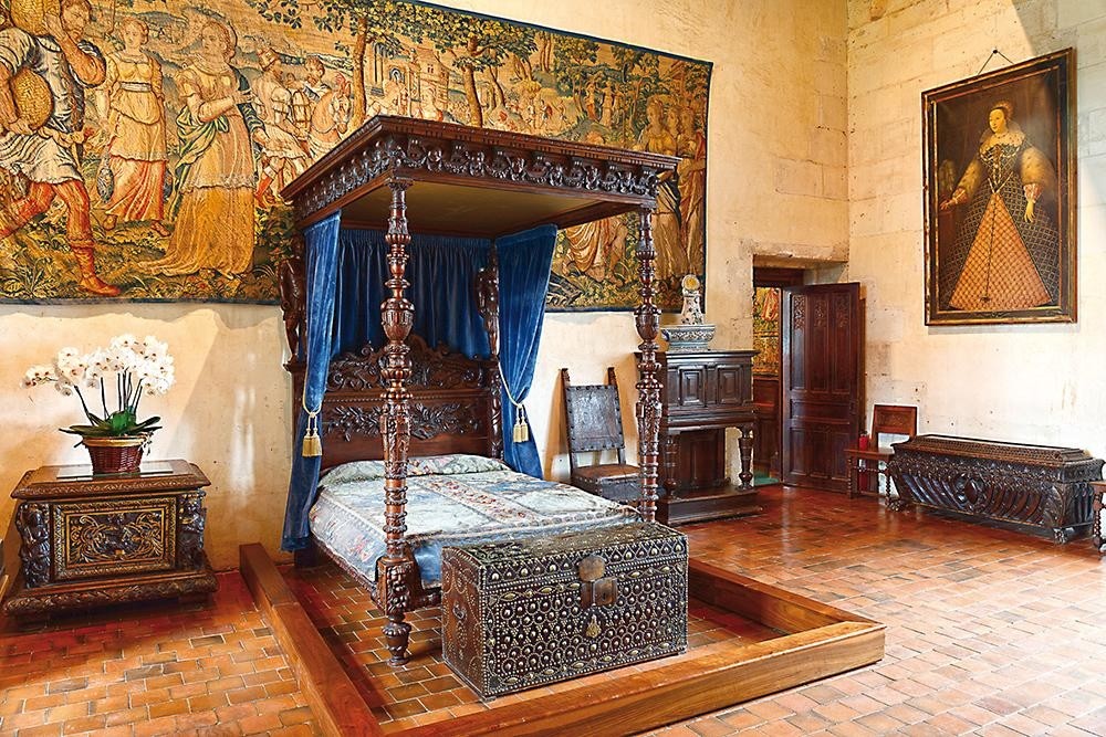 Domaine de Chaumont-sur-Loire - Camera di Caterina de' Medici © E. Sander