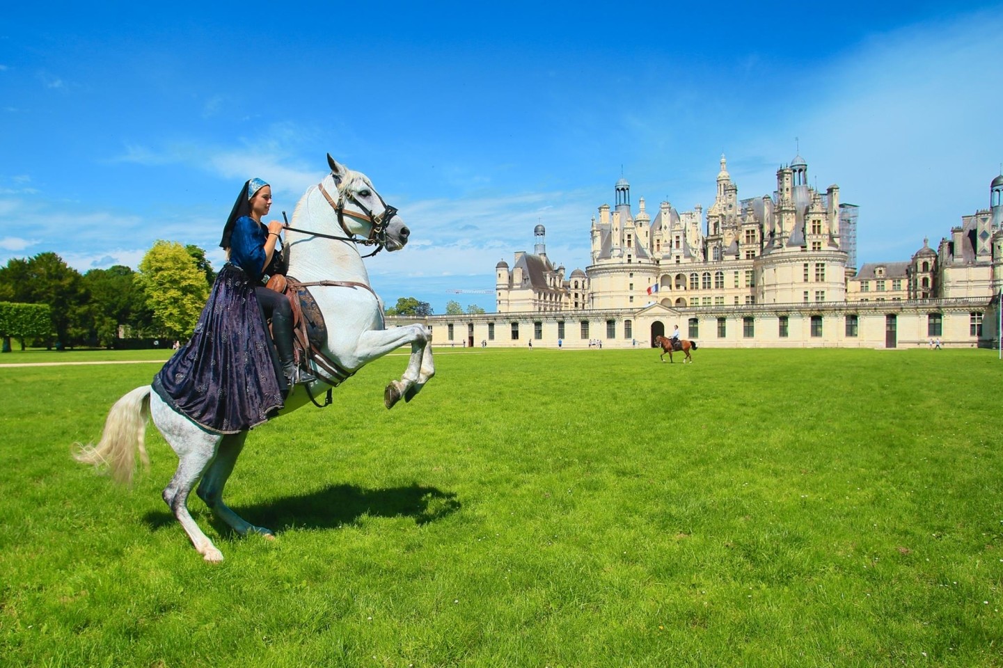 Spettacoli equestri Castello di Chambord © Ludovic Letot Photographie d'illustration