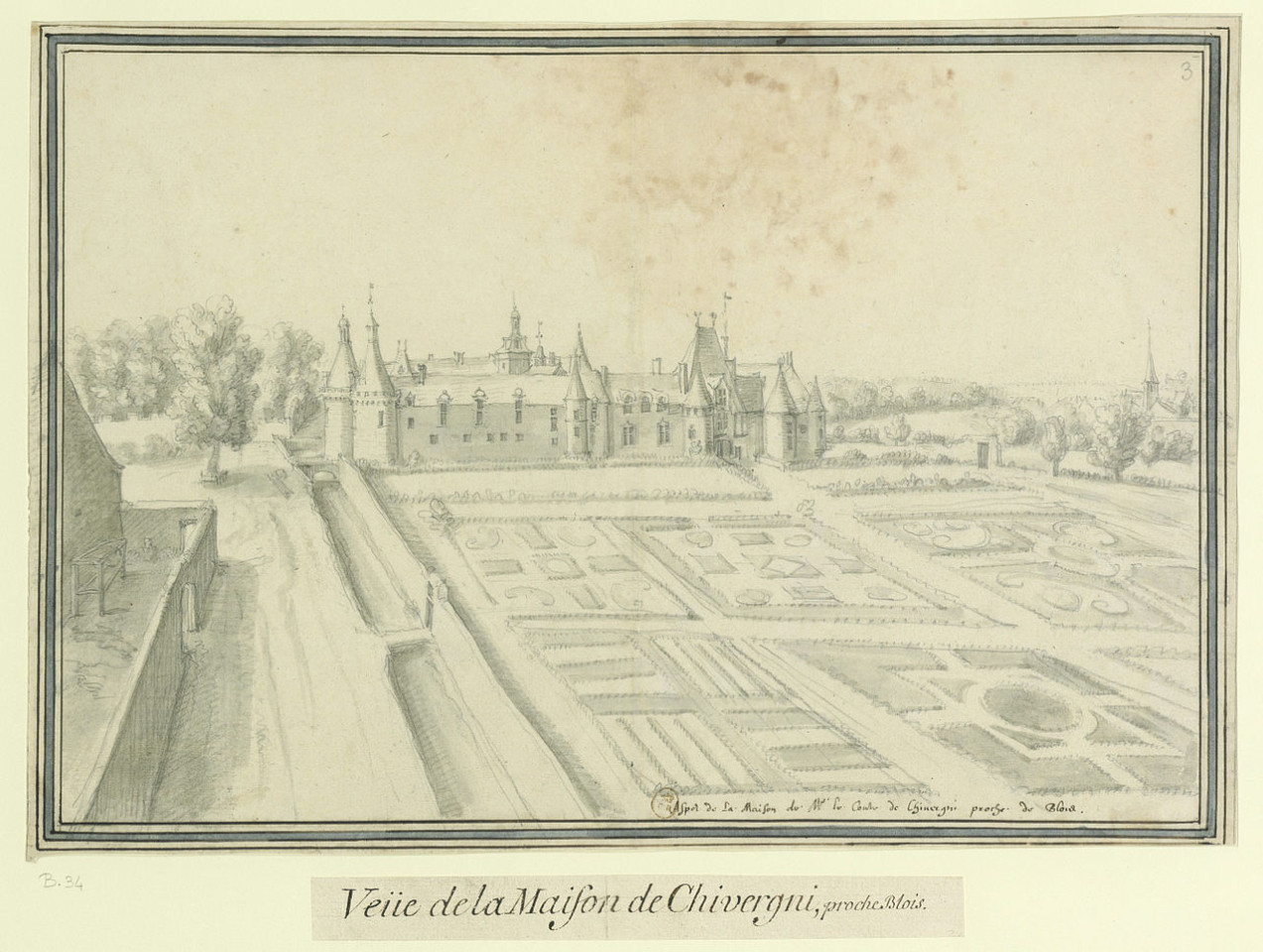 Disegno di Étienne Martellange