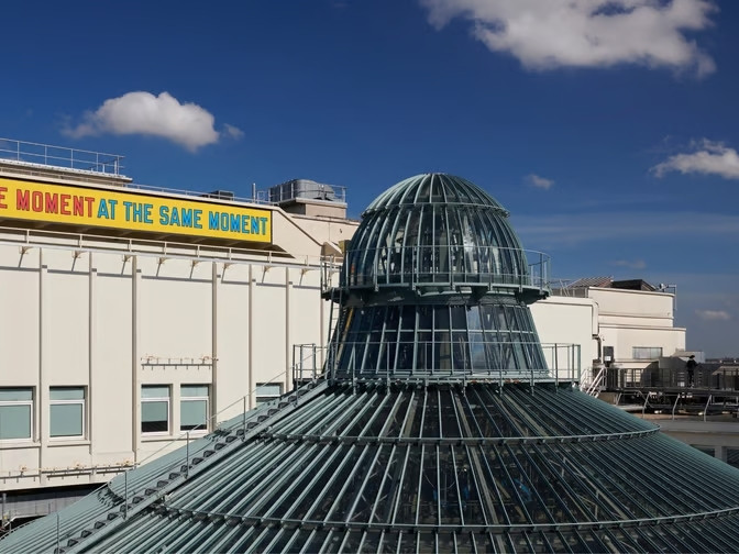 © Marc Domage. Lawrence Weiner Estate/ARS Courtesy Lawrence Weiner Estate © ADAGP, Paris 2026 © ADAGP, Paris 2026 © Birgit Jürgenssen, Estate Birgit Jürgenssen / ADAGP, Paris 2026; Courtesy Galerie Hubert Winter, Vienna.