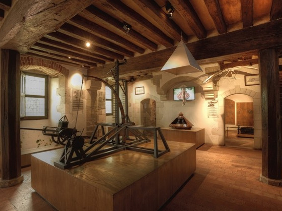 Château du Clos Lucé - salle maquette