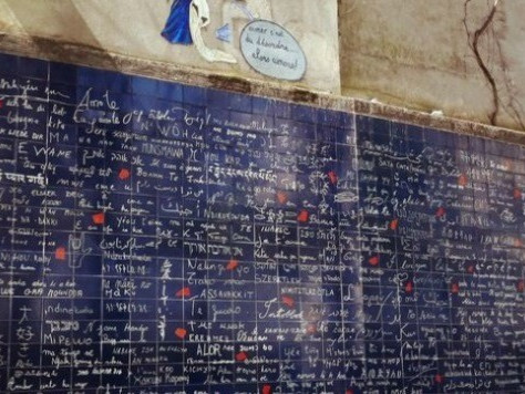 Le mur des Je T’Aime