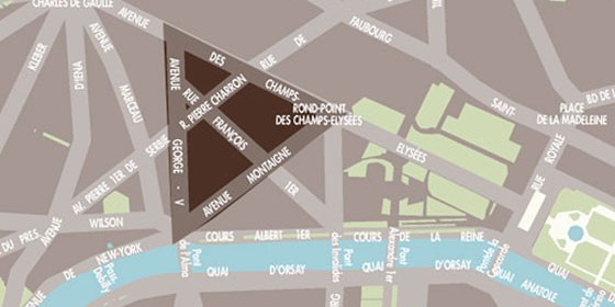 Triangolo d'oro a Parigi