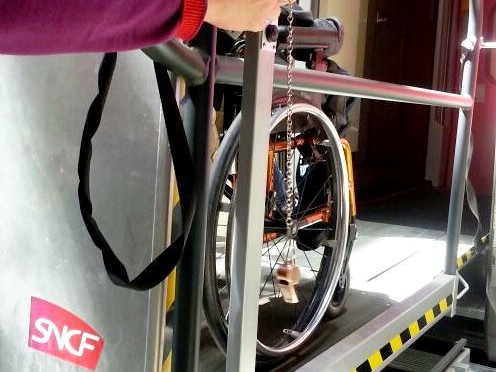 Rampa d'accesso per disabili