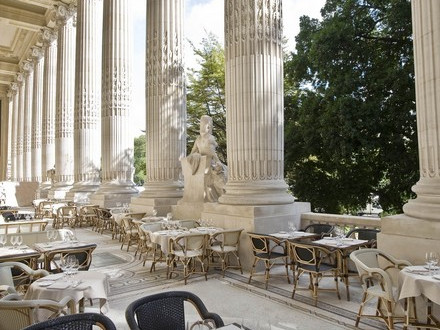 Terrasse du restraurant Mini Palais © DR Mini Palais, François Voisin