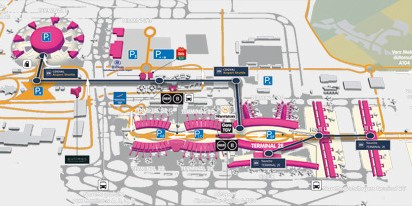Stazione dei treni SNCF dell'aeroporto di CDG