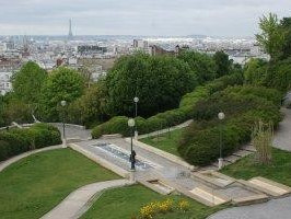 Parco di Belleville Parigi