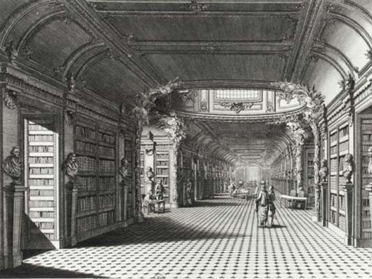 Bibliothèque Sainte Geneviève Parigi